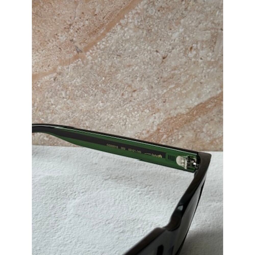 NEW Gucci GG0001S Black Striped Arm Sunglasses - Picture 5 of 6